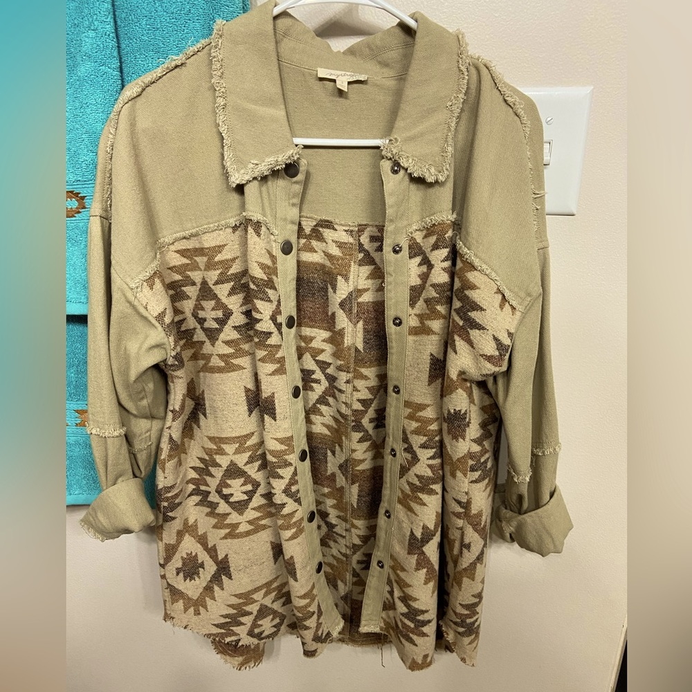 COPY - Aztec Shacket